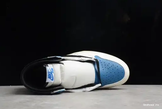 DH3227-105 DH3227-105 Scott SP x Fragment Jordan Air 1 High x OG Military Travis Blue 0408
